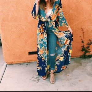 GUESS Floral Kimono